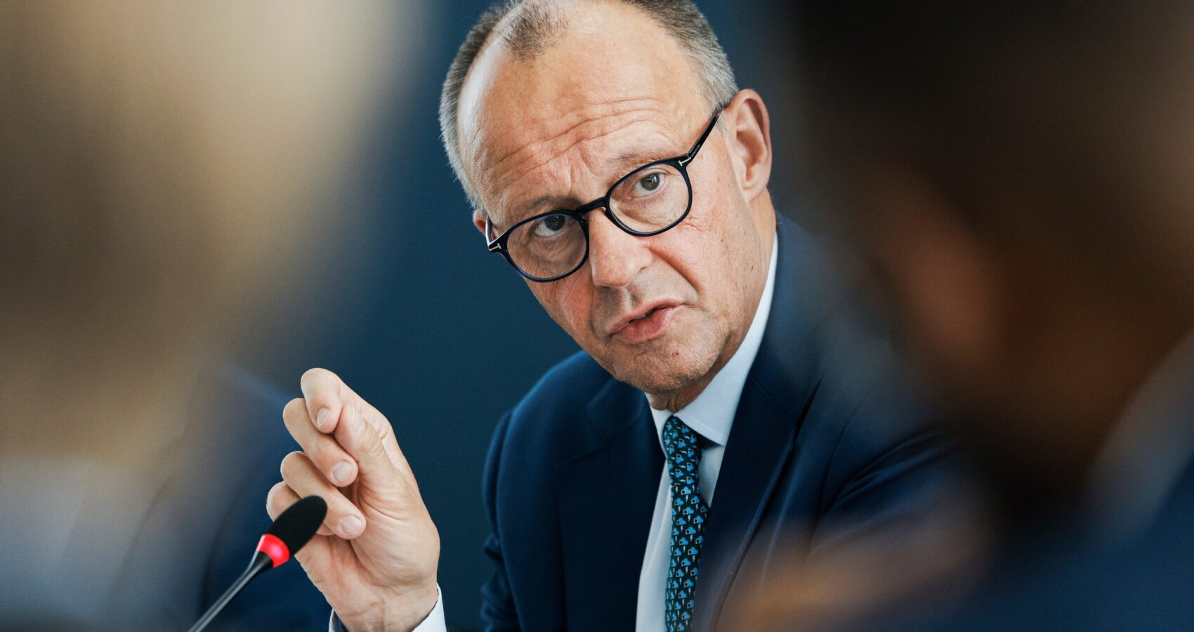 CDU-Bundeskanzler Friedrich Merz Pressestatement